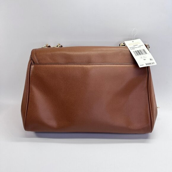 MICHAEL Michael Kors Parker Extra Large Leather Shoulder Bag Brown - Picture 3 of 16